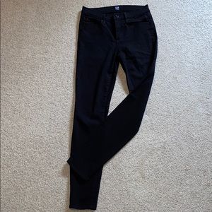 NWOT GAP 28L True Skinny Black Jeggings